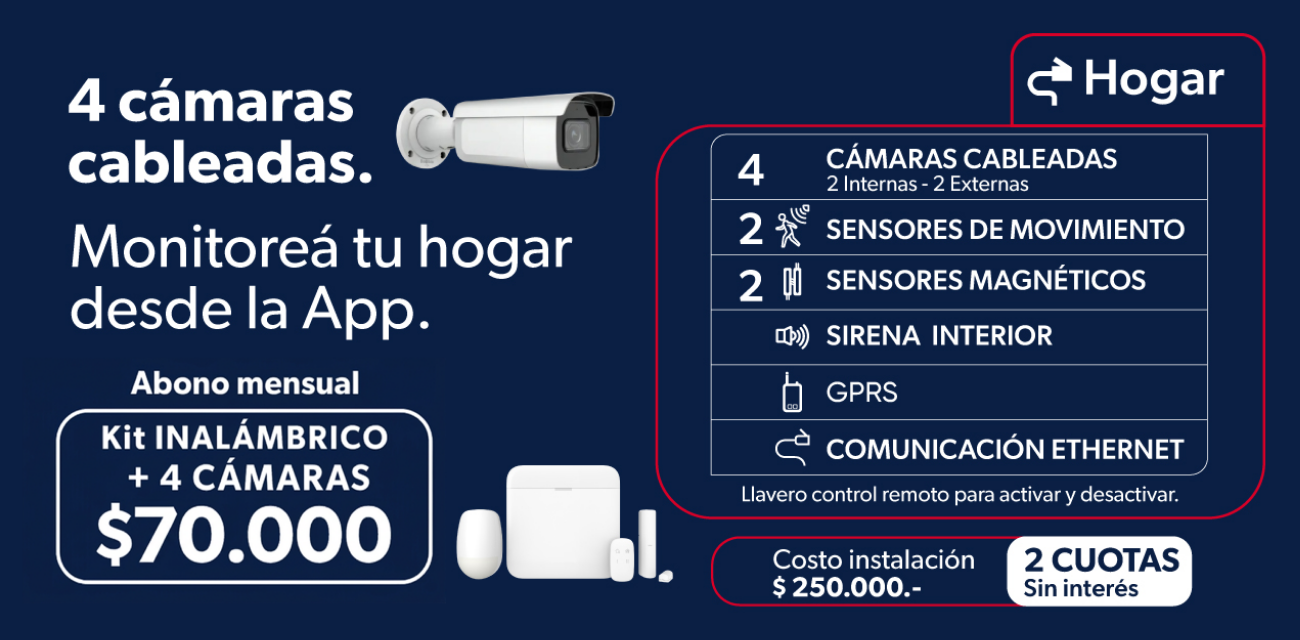 Hogar 4 cámaras